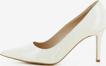 Escarpins 'JESSICA' EVITA en blanc : devant