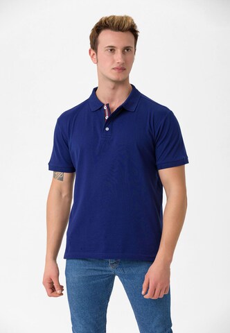 T-Shirt Jimmy Sanders en bleu : devant