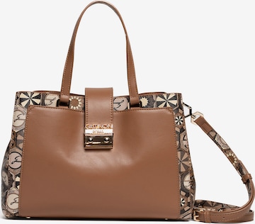 Cabas Gattinoni en marron : devant