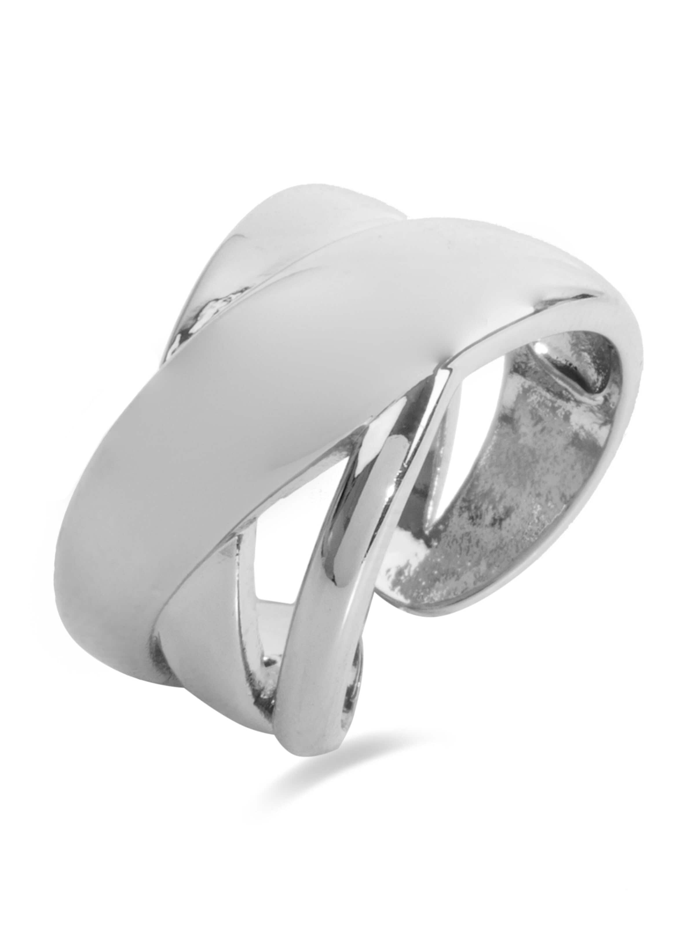 Anello 'Umlasu' di Luxenter in argento: frontale
