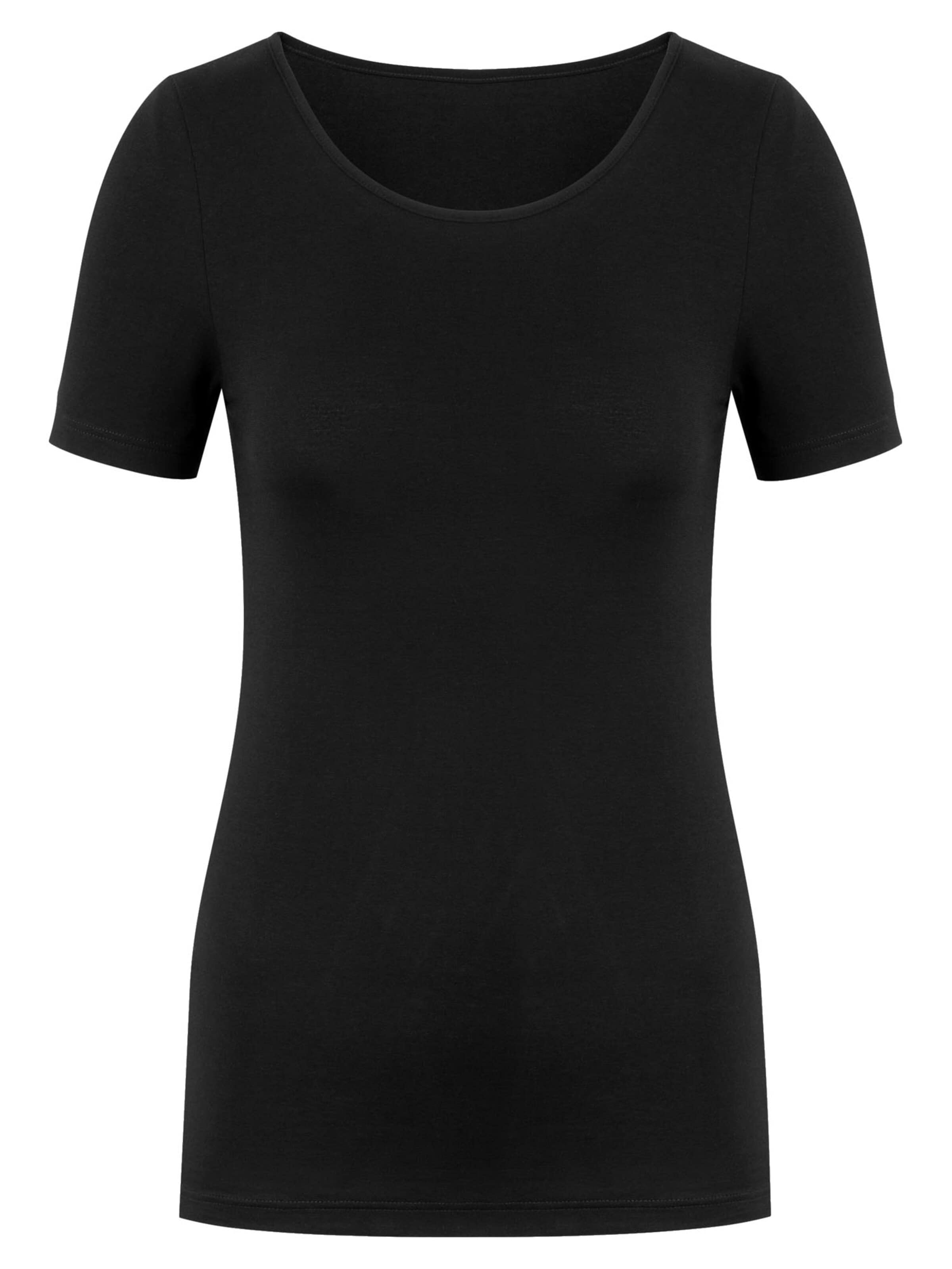 Maillot de corps 'Best of Cotton' Mey en noir : devant