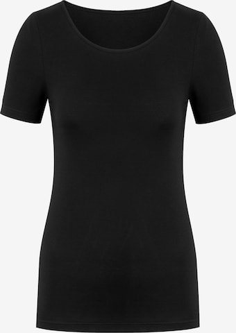 Maillot de corps 'Best of Cotton' Mey en noir : devant