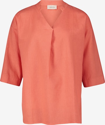 Cartoon Blouse in Orange: front