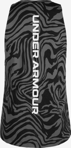 UNDER ARMOUR Functioneel shirt 'Baseline Printed' in Zwart