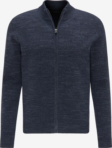 PIERRE CARDIN Knit Cardigan in Blue: front