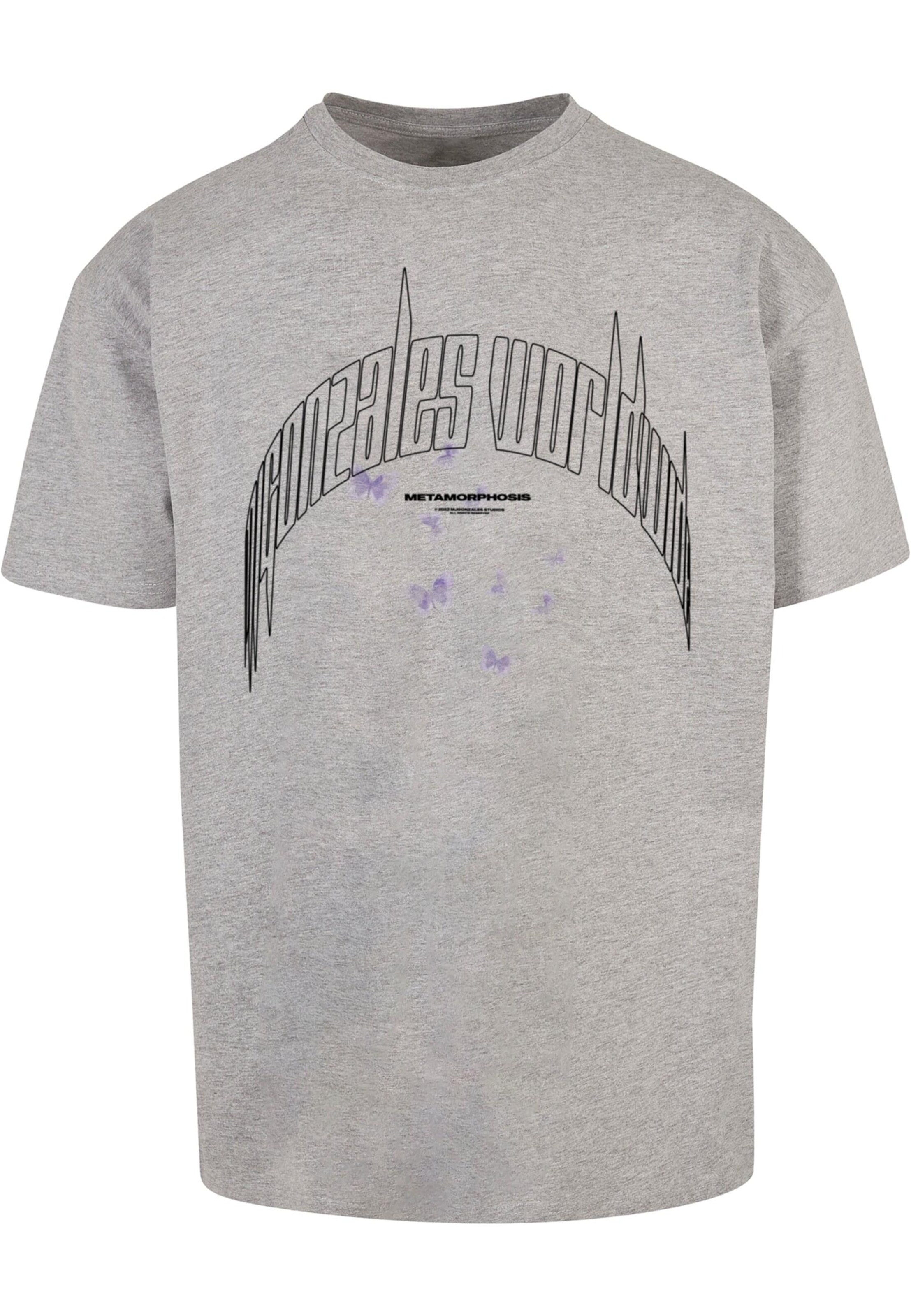 MJ Gonzales Shirt 'Metamorphose V.3' in Grey: front