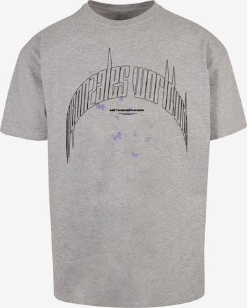 MJ Gonzales Shirt 'Metamorphose V.3' in Grau: predná strana
