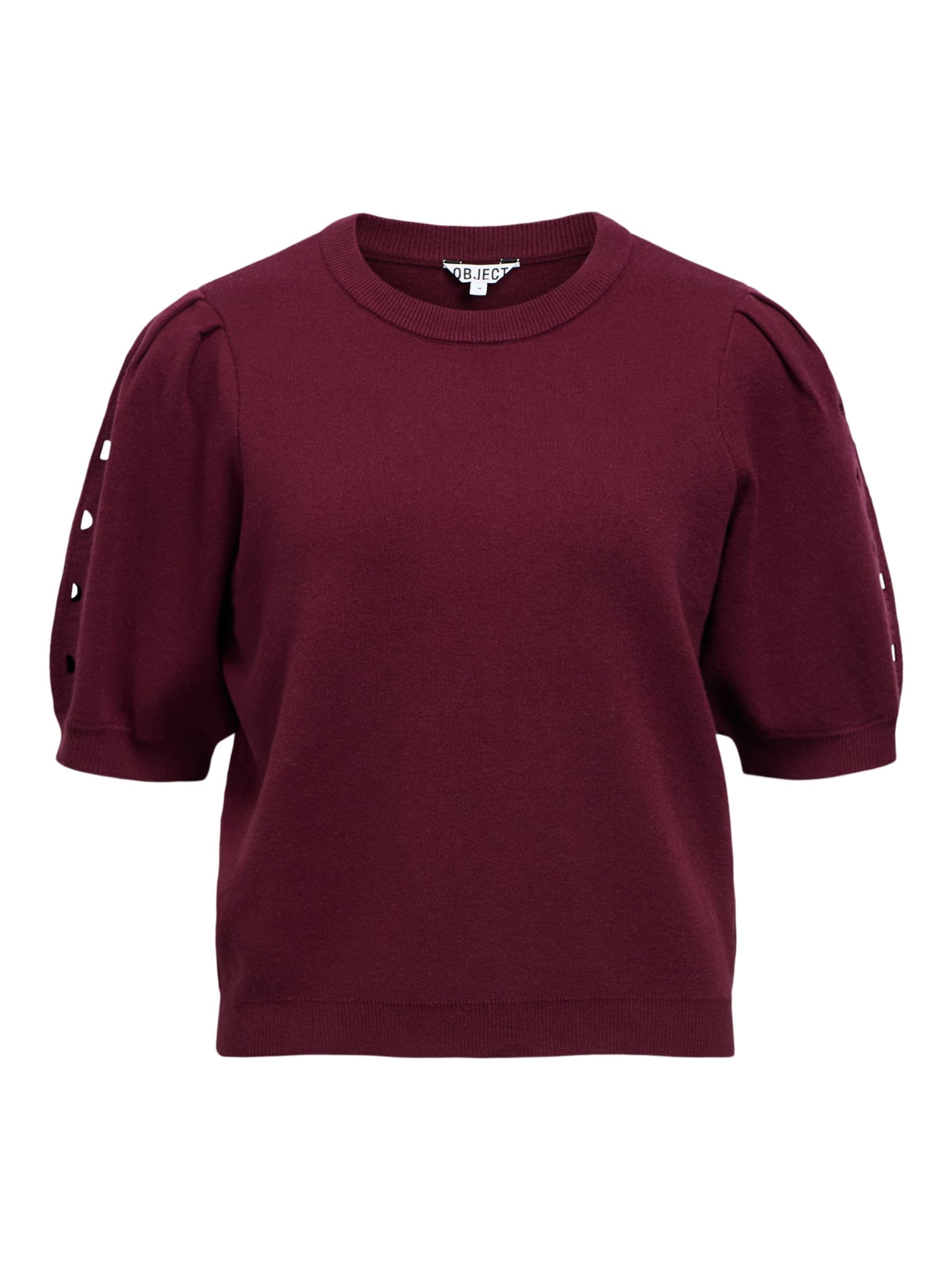 OBJECT Trui 'OBJYUKI' in Rood: voorkant