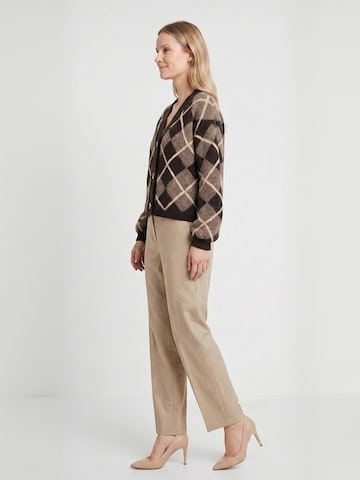 Cardigan ' Pen ' Opal Studio en marron