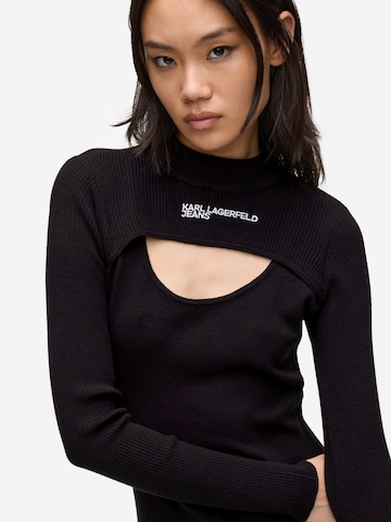 KARL LAGERFELD JEANS Knit dress in Black