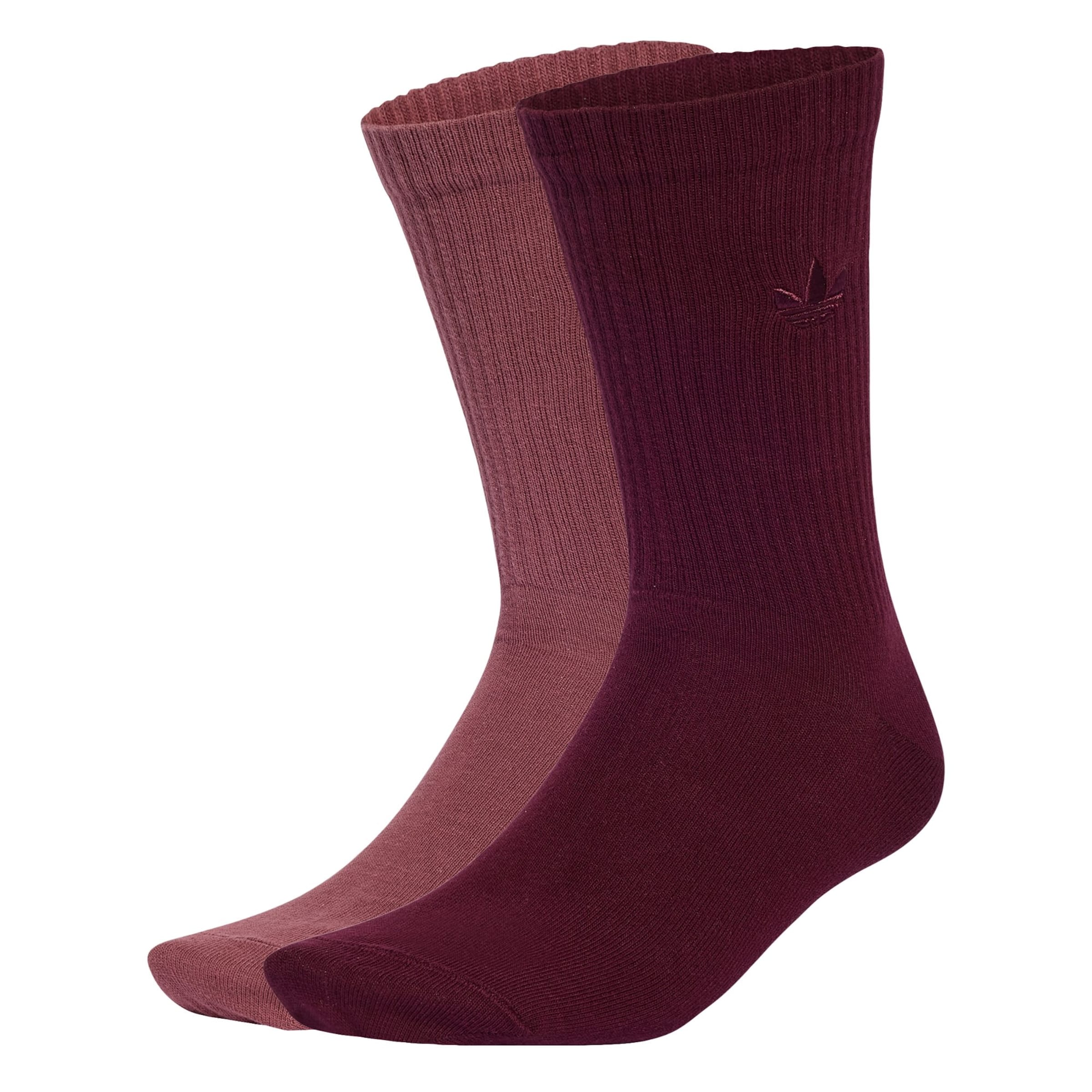 ADIDAS ORIGINALS Calcetines 'Everyday Icons' en 31-33 en borgoña / merlot, Vista del producto