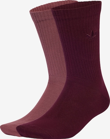 ADIDAS ORIGINALS - Calcetines 'Everyday Icons' en rojo: frente