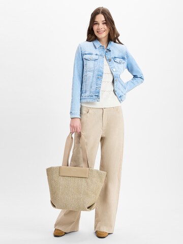 Wide Leg Pantalon Franco Callegari en beige