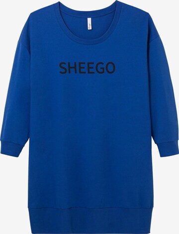 SHEEGO Dress in Blue: front