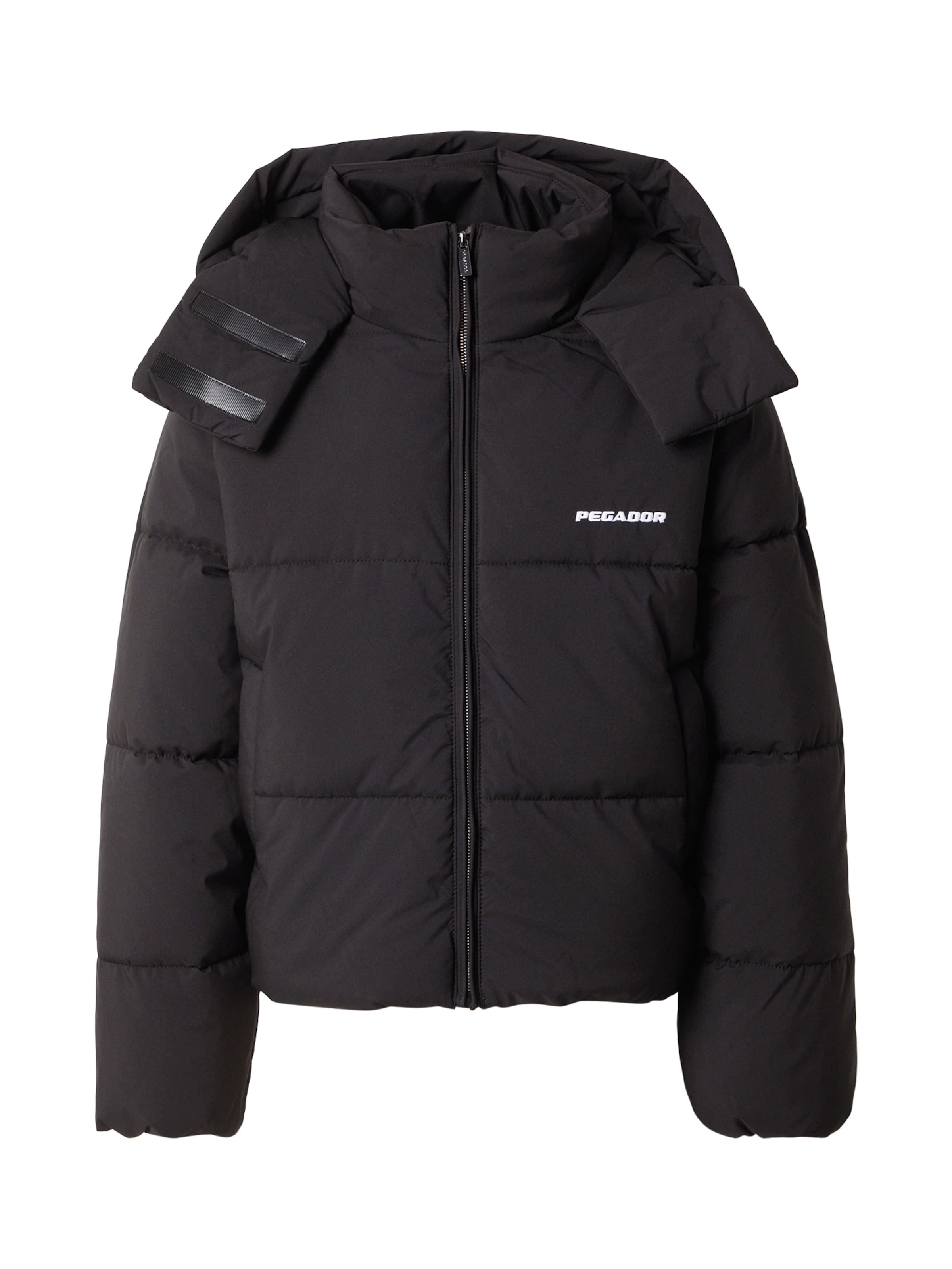 Pegador Vinterjacka 'BLANCA' i svart: framsida