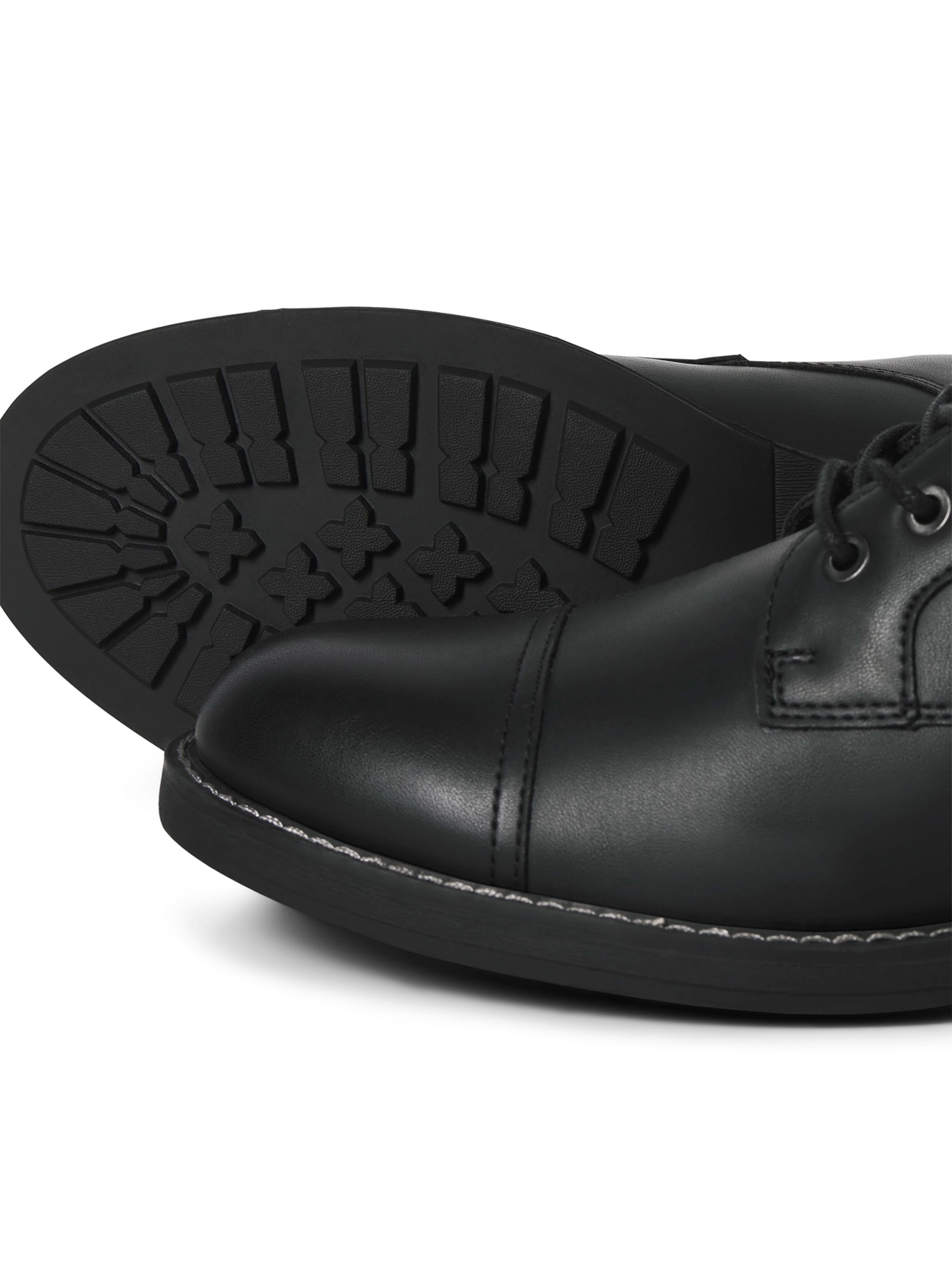 JACK & JONES - Botas com atacadores 'JFWDINNINGTON' em preto