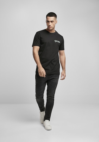 Mister Tee Regular fit Shirt 'Stay Weird' in Zwart