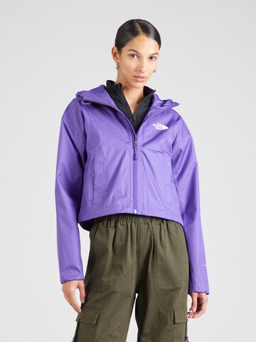 Veste mi-saison 'QUEST' THE NORTH FACE en violet : devant