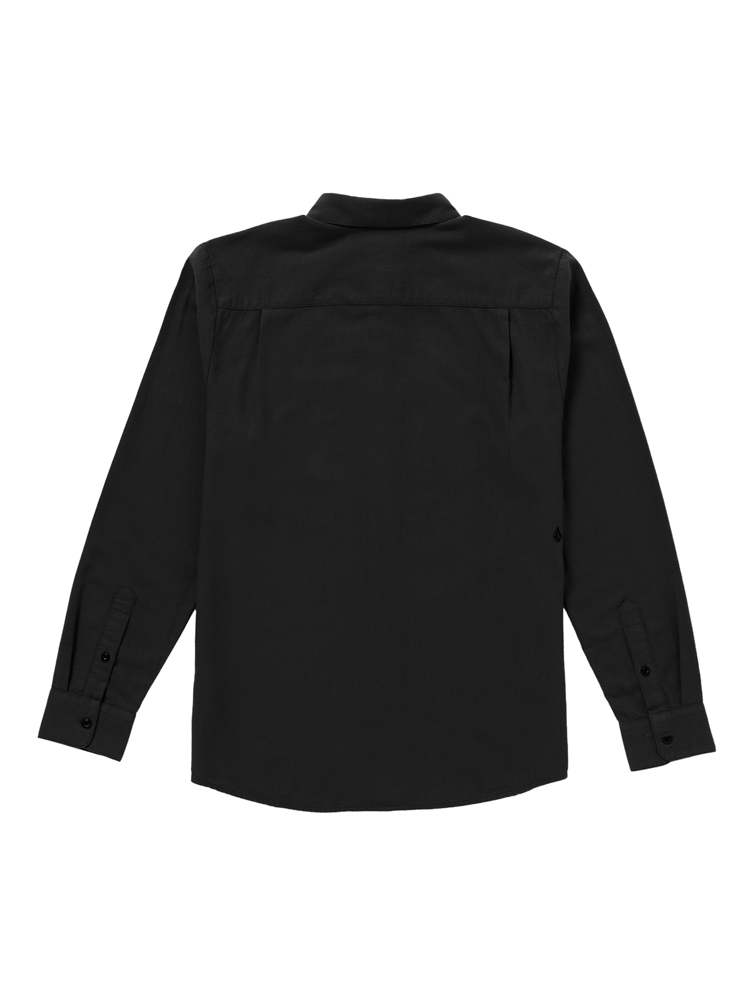 Volcom Comfort Fit Hemd 'Caden Solid' in Schwarz