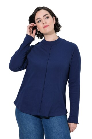 Ulla Popken Shirt in Blue: front