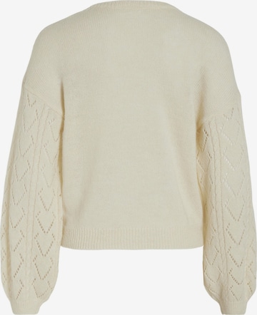 VILA Sweater 'Sela' in Beige