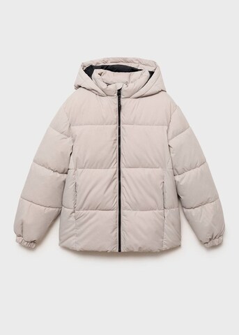 MANGO KIDS Winter Jacket 'America' in Beige