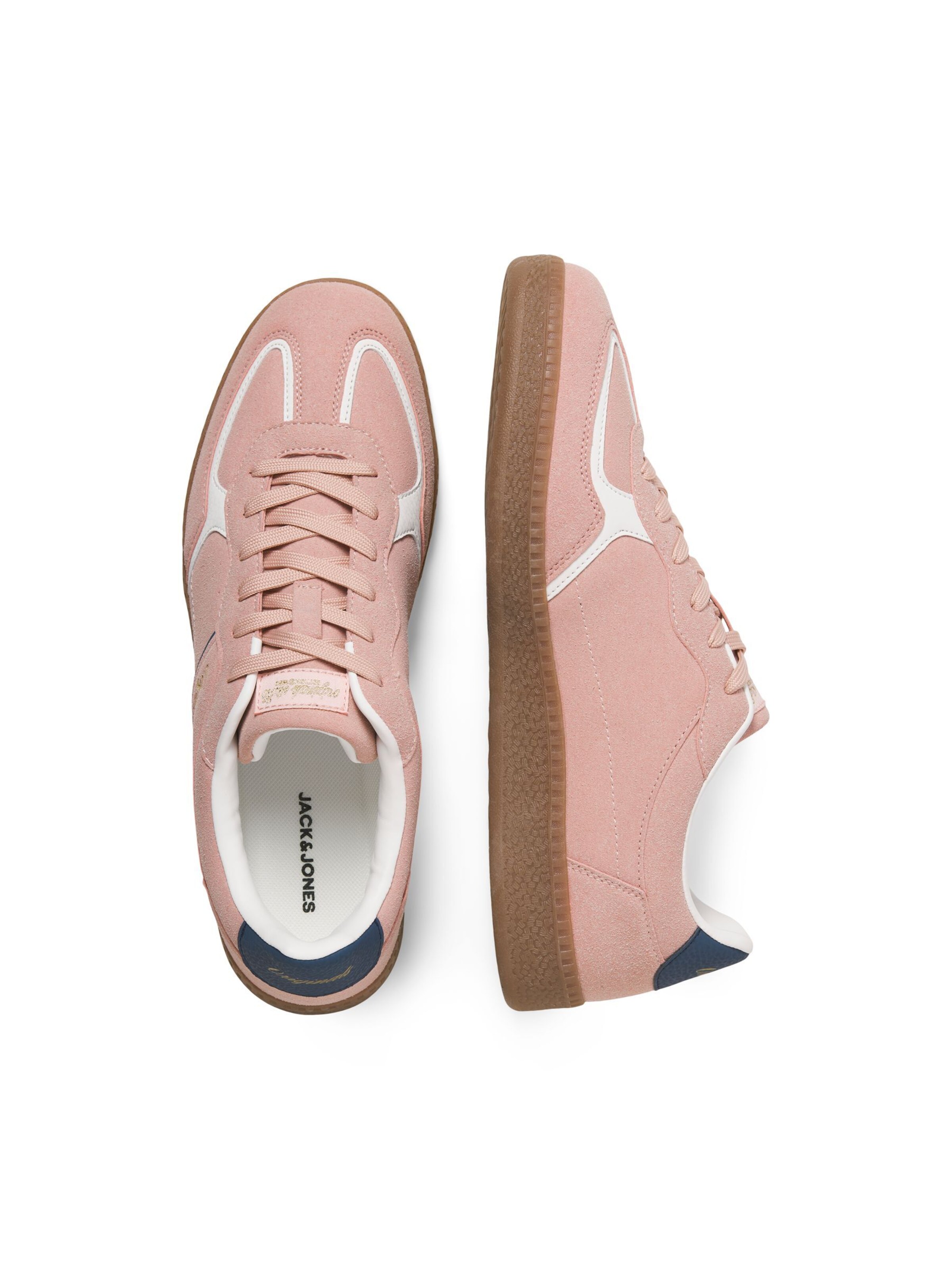 JACK & JONES - Zapatillas deportivas bajas 'JJ' en rosa