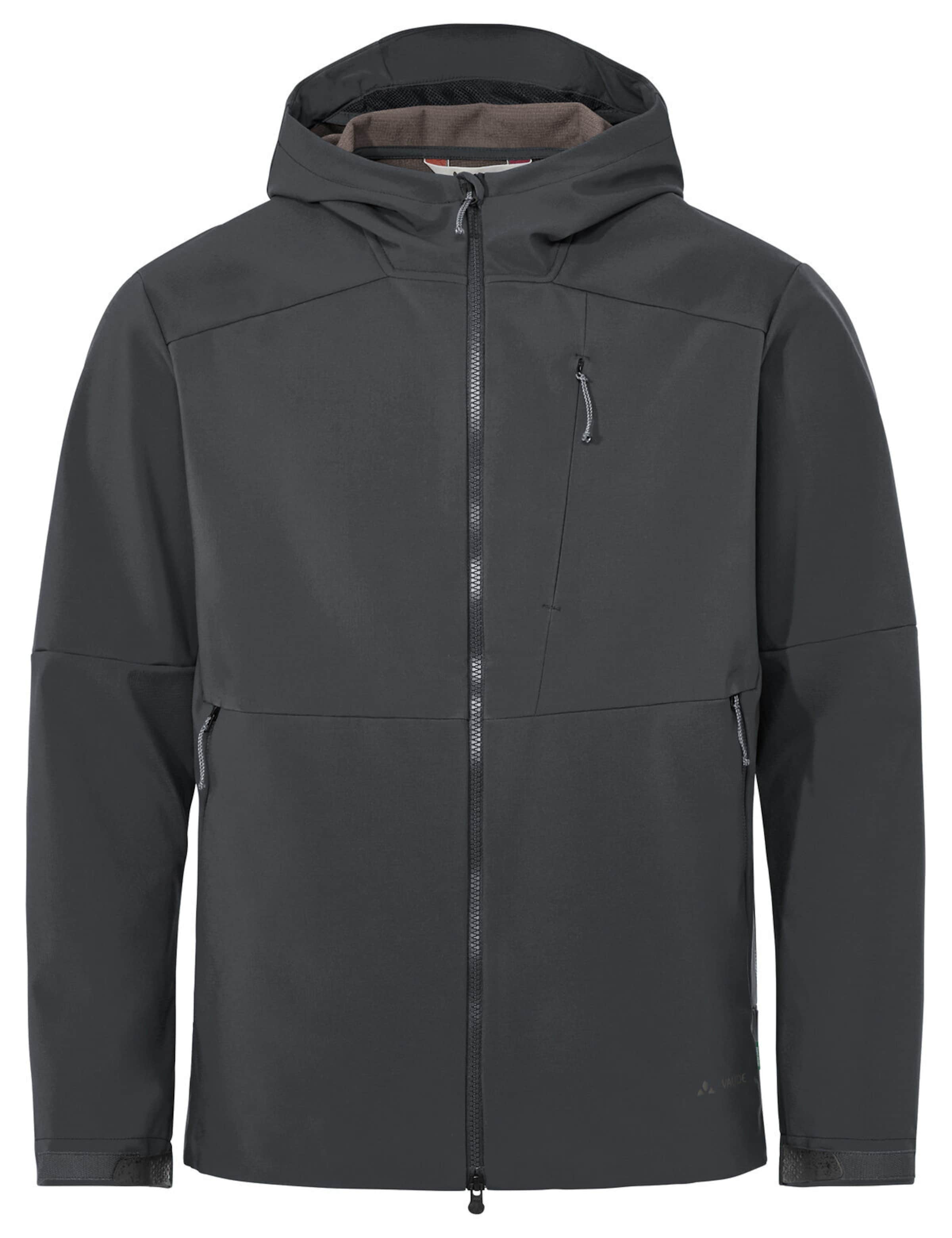 VAUDE Outdoorjas 'Roccia III' in Grijs: voorkant