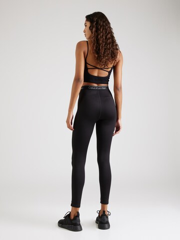 Calvin Klein Sport Skinny Sporthose in Schwarz