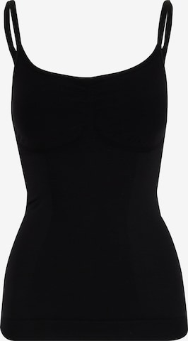 Haut modelant 'Second Skin' Lykkeland Atelier en noir : devant