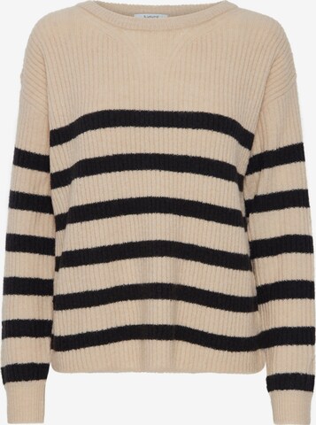 Pullover di b.young in beige: frontale