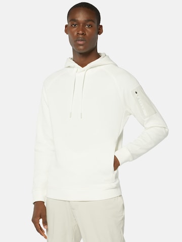 Boggi Milano Sweatshirt in Wit: voorkant