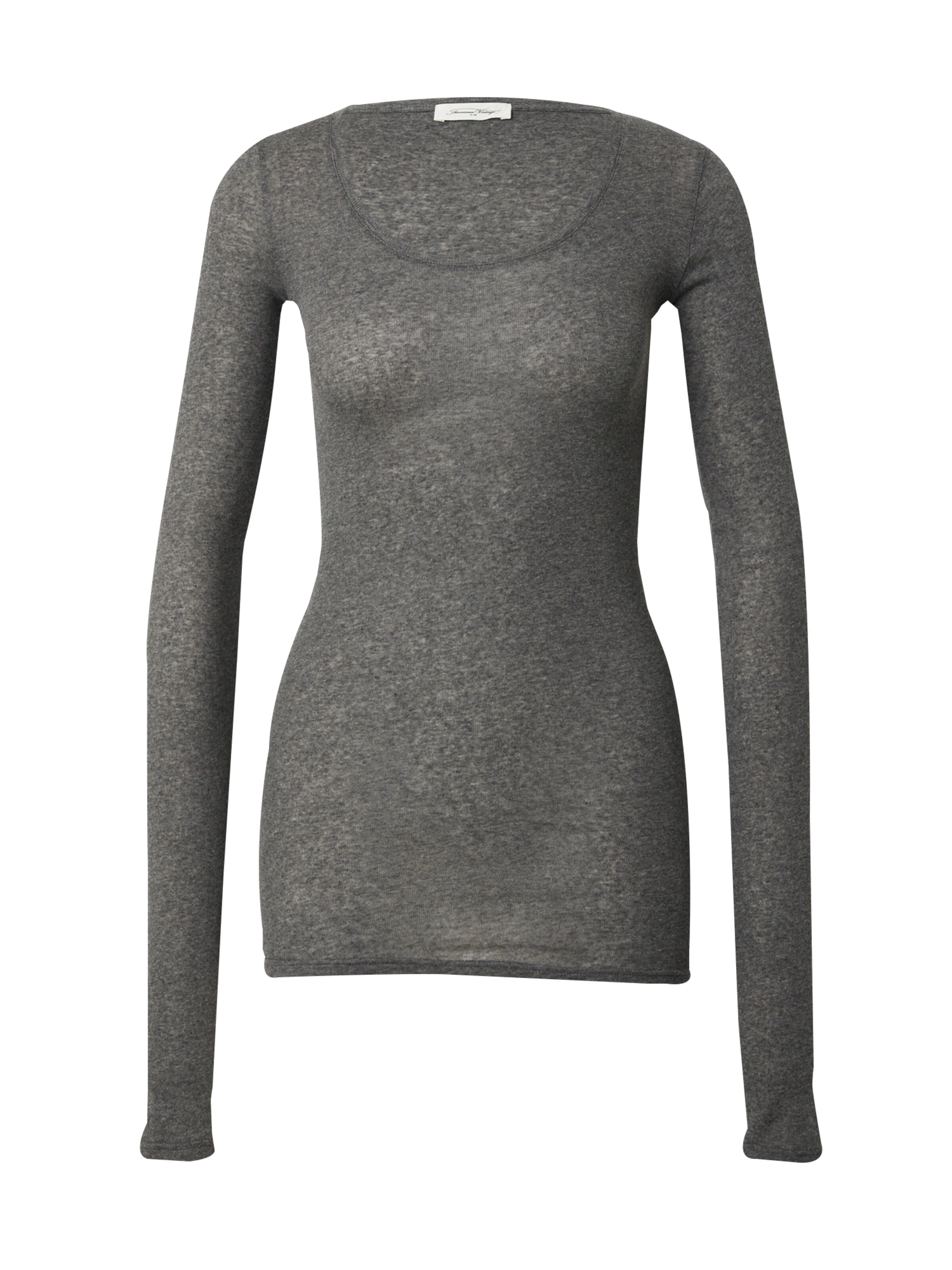 AMERICAN VINTAGE Särk 'MASSACHUSETTS', värv hall: eest vaates