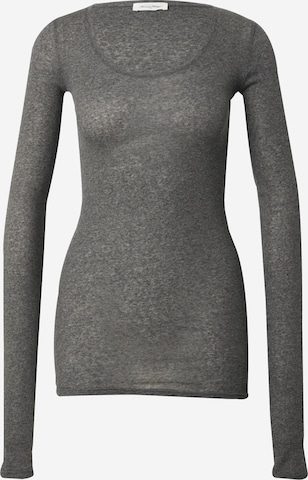 pelēks AMERICAN VINTAGE T-Krekls 'MASSACHUSETTS': no priekšpuses