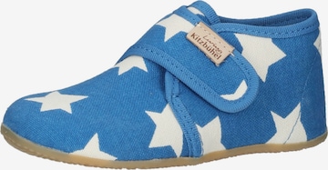 Living Kitzbühel Slippers in Blue: front