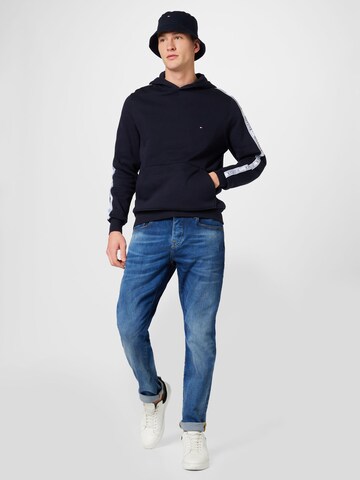 TOMMY HILFIGER Sweatshirt in Blauw