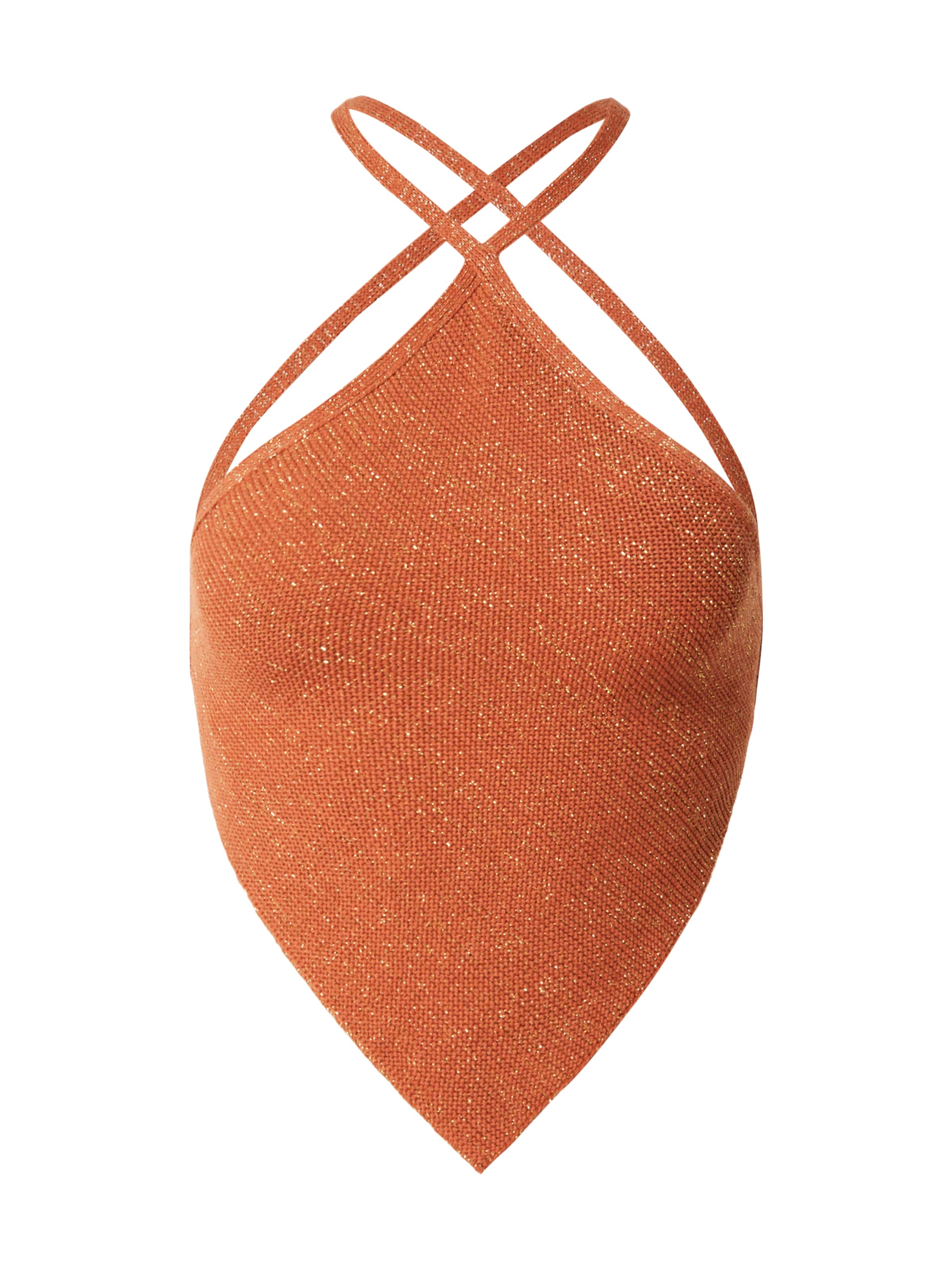 EDITED Топ 'Fabrizia' в оранжево: отпред