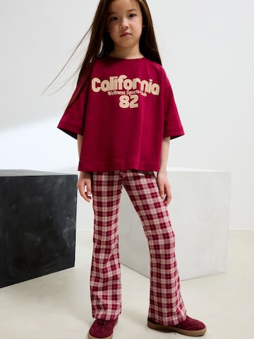 Next - Acampanado Pantalón en rojo: frente