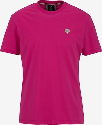 T-Shirt 'Rafael' 19V69 ITALIA en rose : devant