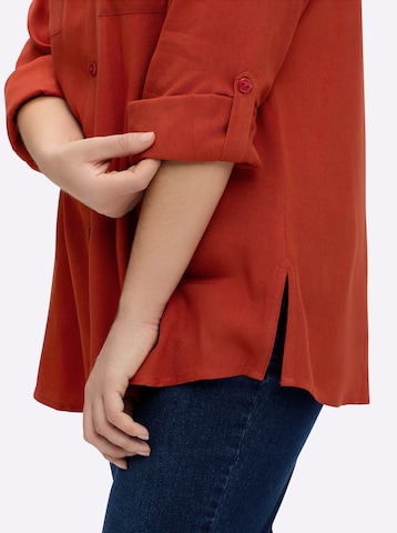 SHEEGO Bluse i orange