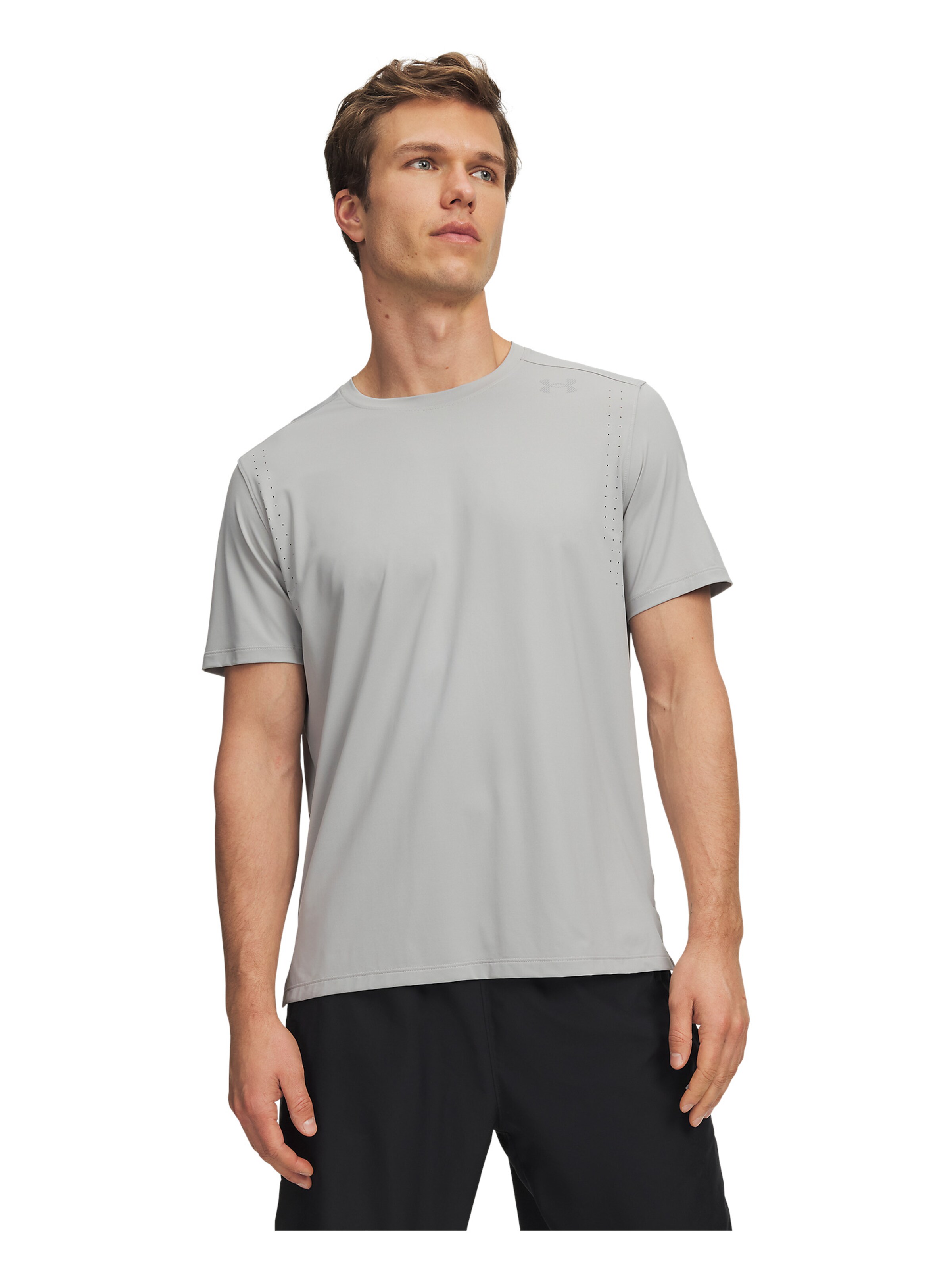 UNDER ARMOUR Functioneel shirt 'Velociti Pro' in Grijs: voorkant