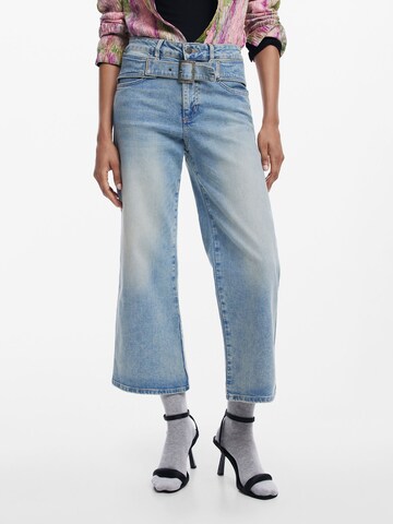 Wide Leg Jean Desigual en bleu : devant