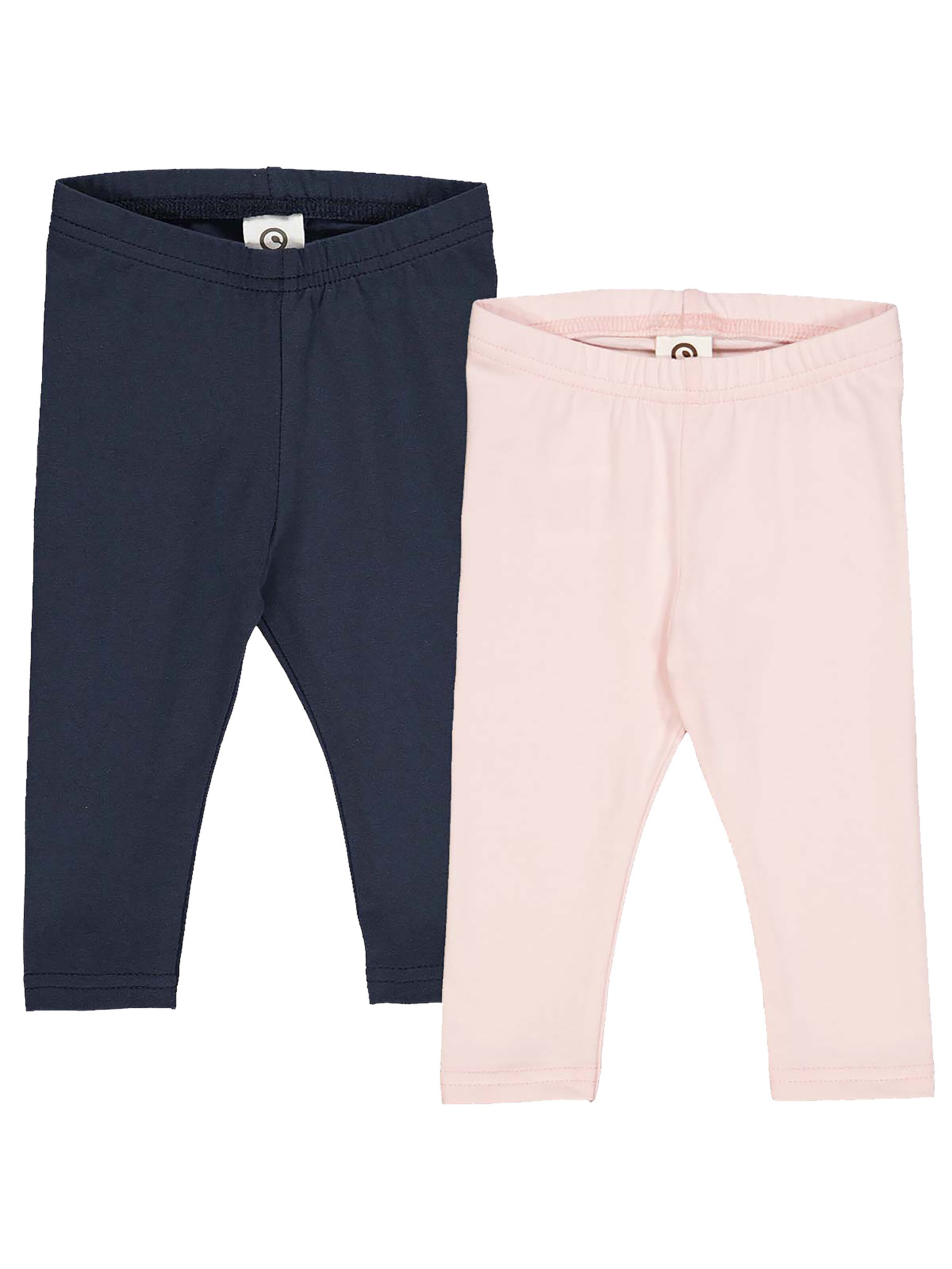 Skinny Leggings Müsli by GREEN COTTON en bleu : devant