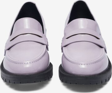 Chaussure basse 'PEARL' Bianco en violet