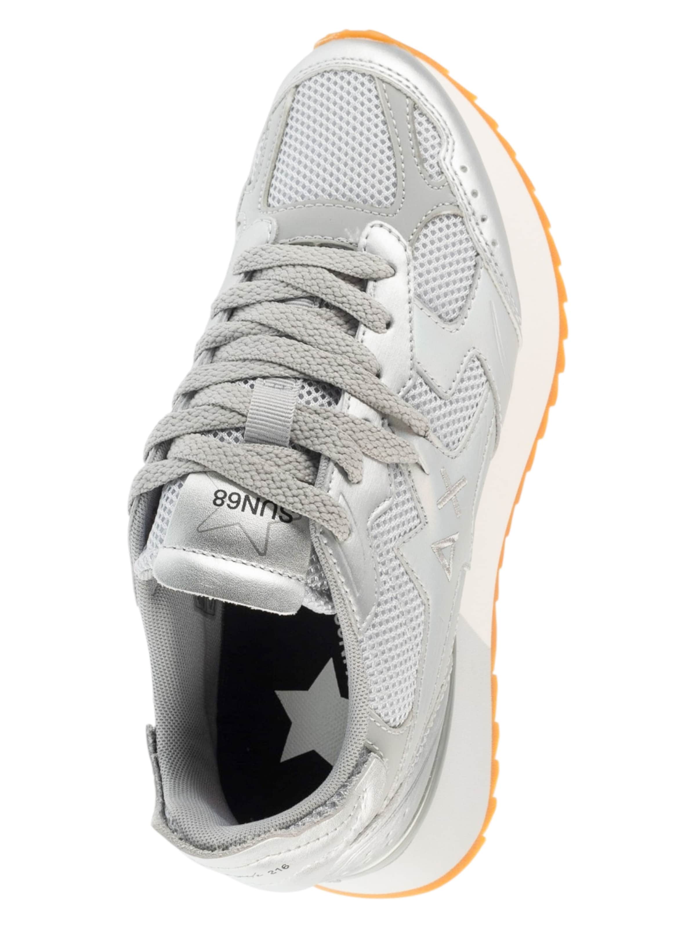 SUN68 Sneakers 'SUN68 Stargirl' in Silver