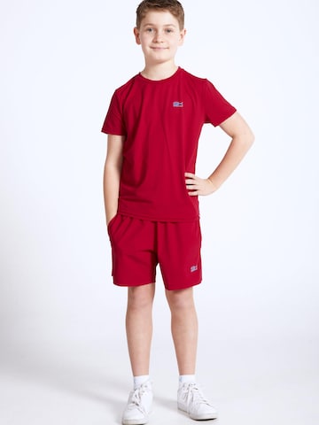 SPORTKIND Regular Sporthose 'Shorts regular'‌‌‌ in Rot