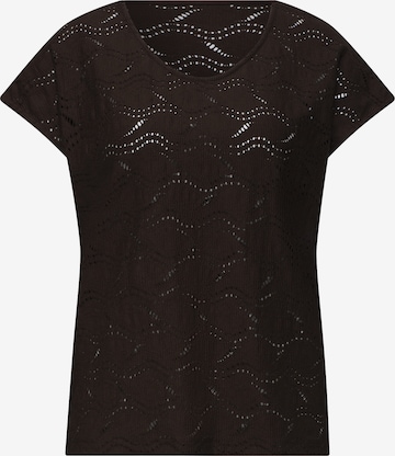STREET ONE Shirt in Brown: front