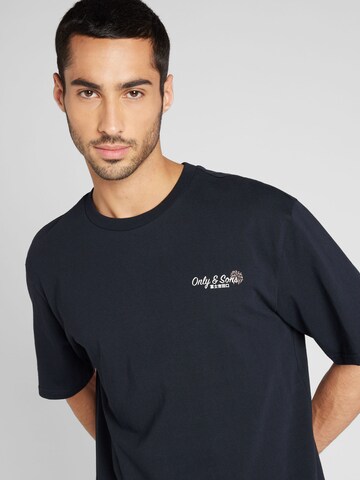 T-Shirt 'KOLT' Only & Sons en noir