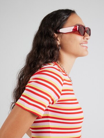PIECES T-Shirt 'PCJAYJAY' in Rot