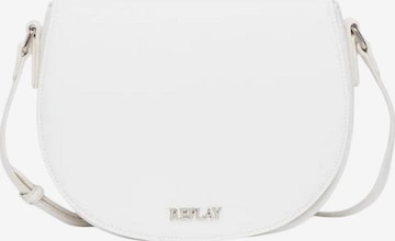 Borsa a spalla 'FW3586.000.A0420A' di REPLAY in bianco: frontale